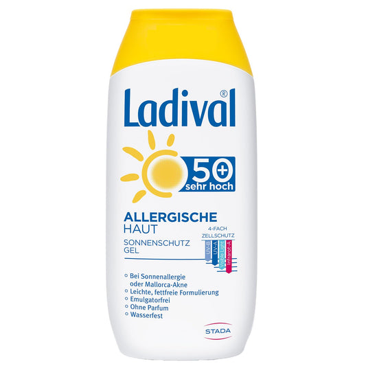 Ladival Sonnenschutz-Gel LSF 50+, 200ml – Für allergische Haut
