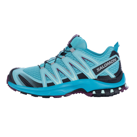 Salomon XA Pro 3D Damen Trailrunning- und Wanderschuhe, Outdoor-bereit, Grip, Langlebiger Schutz, Blue Curacao, 39 1/3