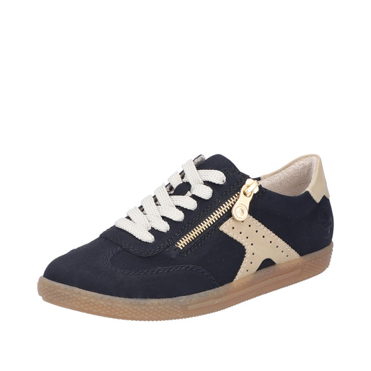 Rieker Damen L9700 Sneaker Low, Schwarz, 41 EU