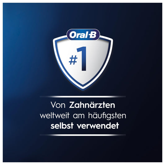 Oral-B iO Series 3 Plus Edition Elektrische Zahnbürste, Electric Toothbrush, drei Putzmodi für Zahnpflege, Designed by Braun, TESTSIEGER Stiftung Warentest (12, 2024), Ice Blue