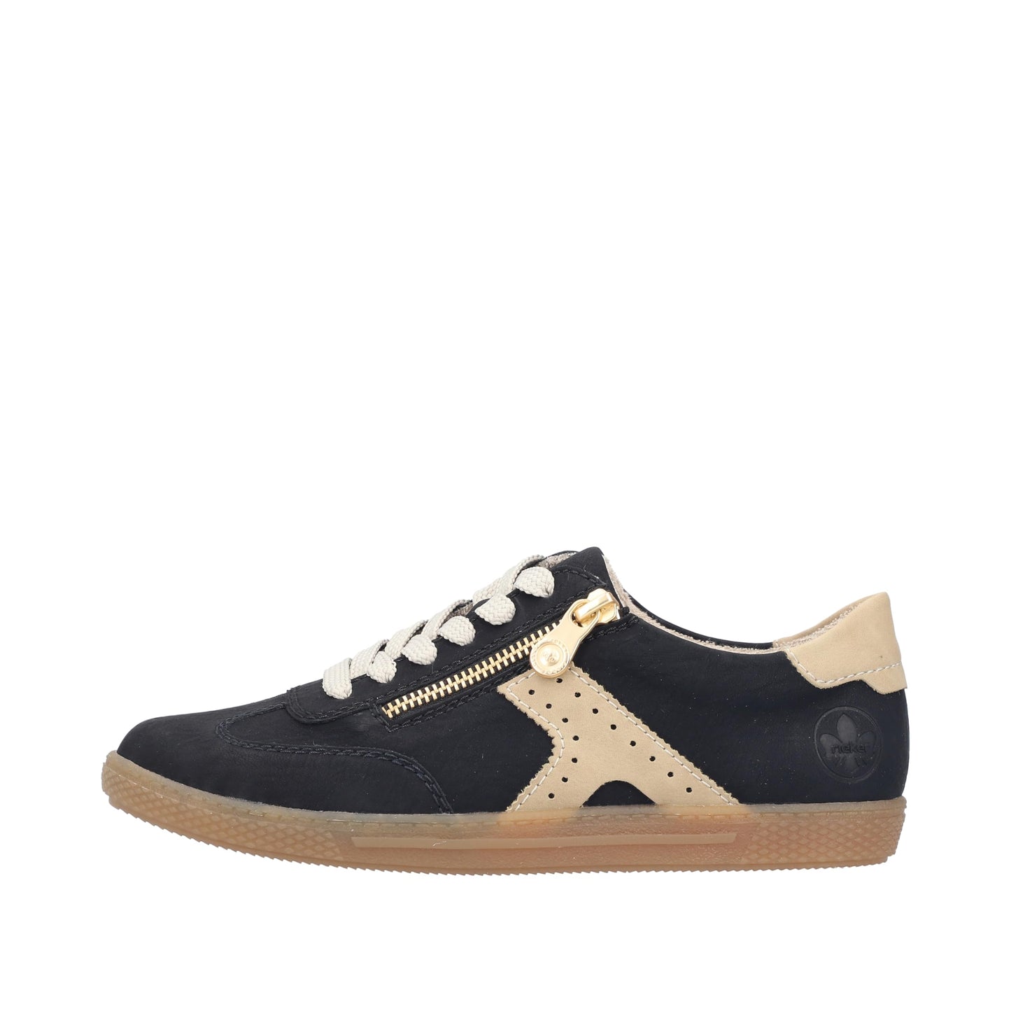 Rieker Damen L9700 Sneaker Low, Schwarz, 41 EU