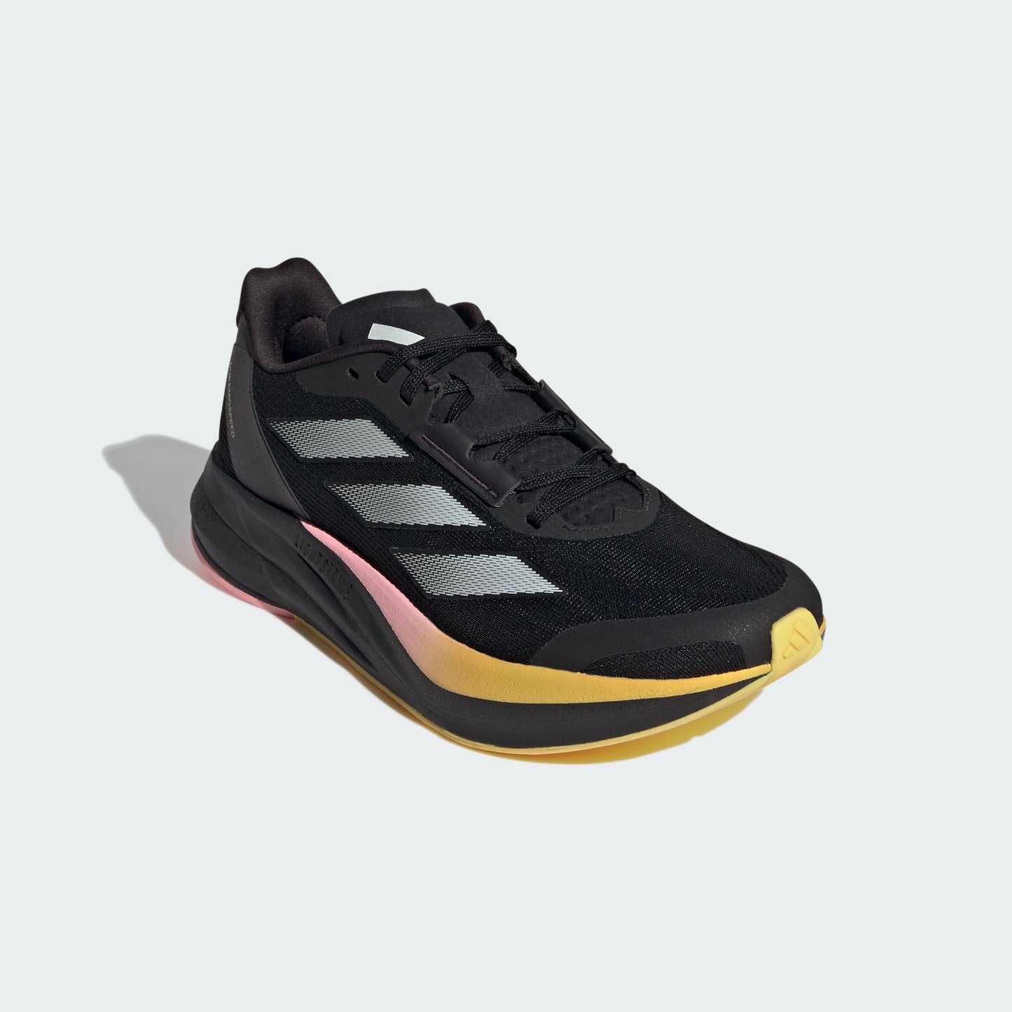 adidas Damen Duramo Speed Running Shoes Laufschuhe, Core Black/Zero Metalic/Spark, 38 2/3 EU