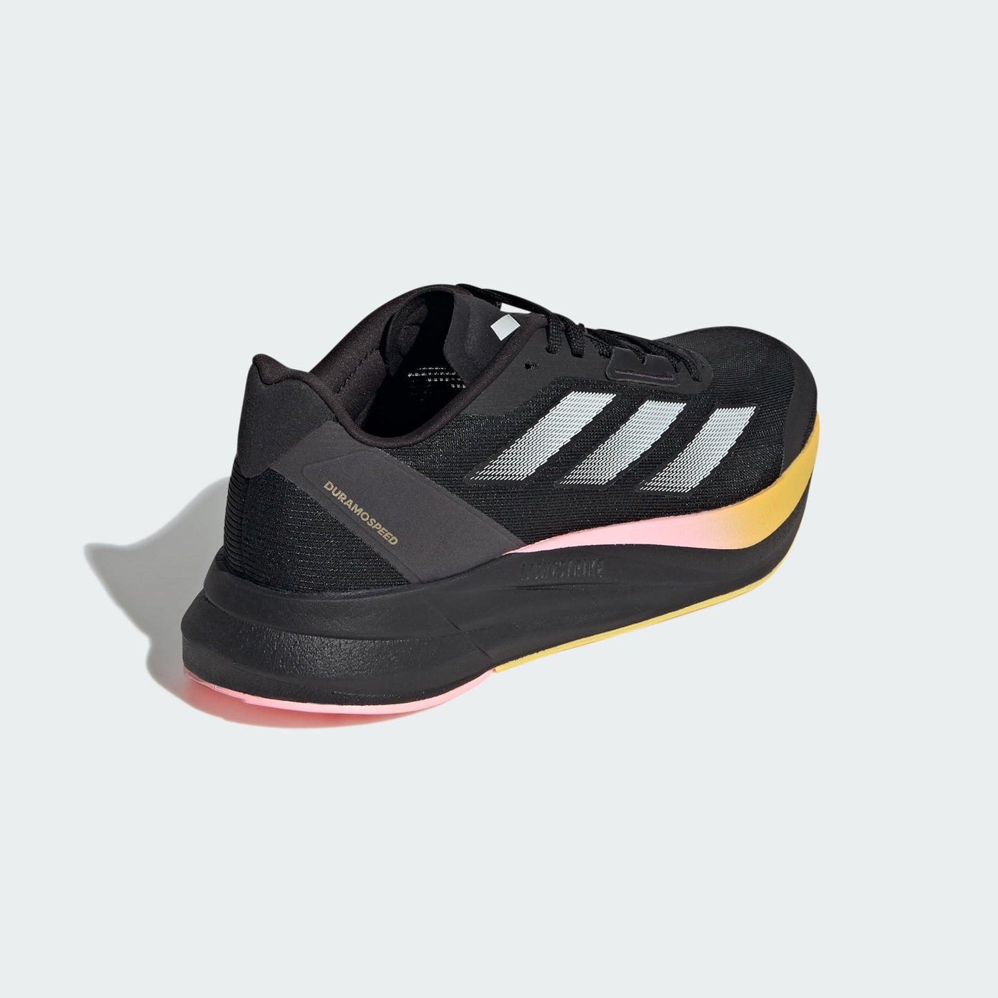 adidas Damen Duramo Speed Running Shoes Laufschuhe, Core Black/Zero Metalic/Spark, 38 2/3 EU