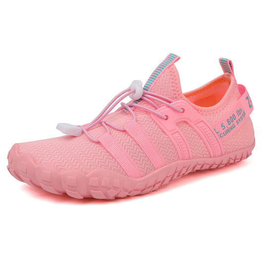 ziitop Wasserschuhe für Damen und Herren Barfußschuhe Unisex Badeschuhe Schnell Trocknend Strandschuhe Leicht Fitnessschuhe Weich Surfschuhe Poolschuhe für Tauchen,Surfen,Wandern,Yoga(Rosa,40EU)