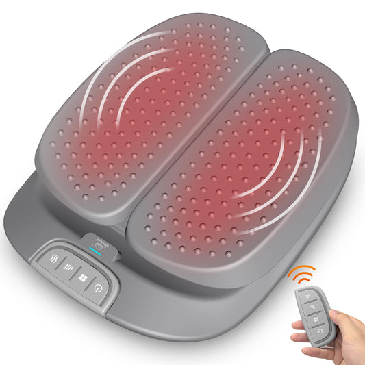 SNAILAX Shiatsu Fußmassagegerät mit Wärmefunktion, Fernbedienung, einstellbare Vibration Geschwindigkeit elektrische Maschine für die Durchblutung, Plantar Fasciitis, Schmerzlinderung