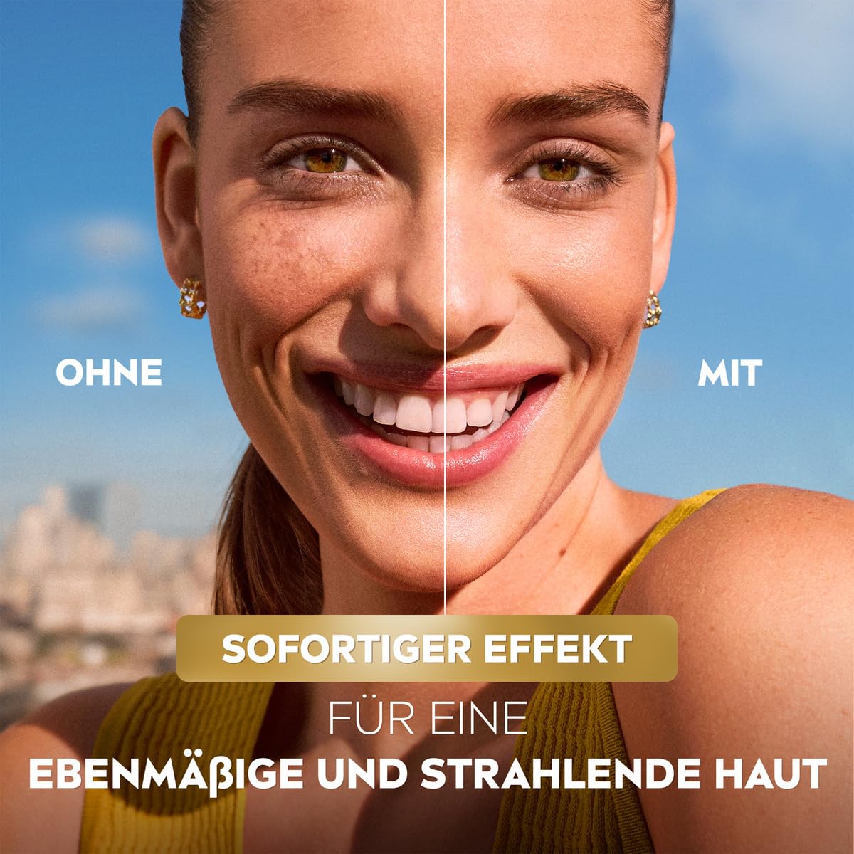 NIVEA Luminous 630 Anti-Pigmentflecken CC Fluid LSF 30 für mittlere Hauttöne, CC Cream mit Hyaluron und mikroverkapselten Farbpigmenten, Tagescreme mit LSF 30 für einen ebenmäßigen Teint (40 ml)
