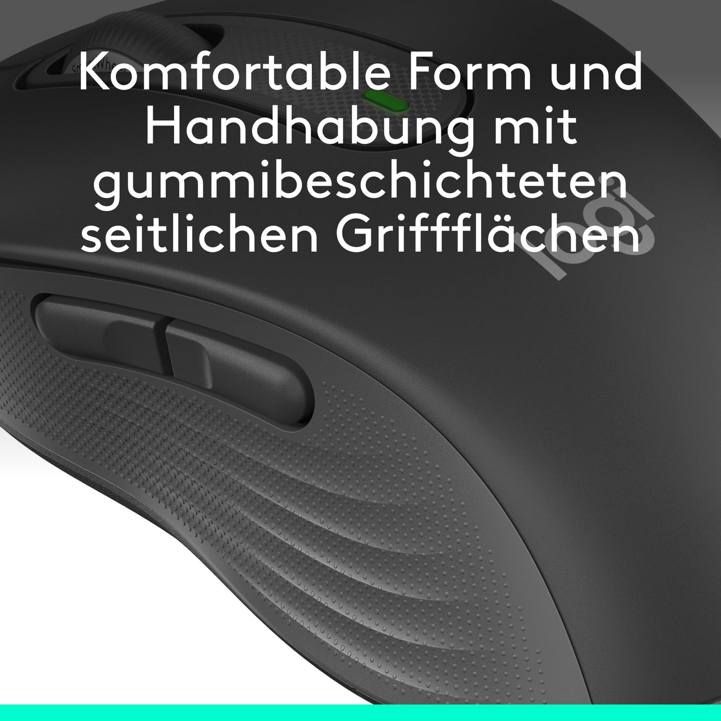 Logitech Signature M650 Kabellose Maus - für kleine bis mittelgroße Hände, 2-Jahres-Batterie, Leise Klicks, Anpassbare Seitentasten, Bluetooth, Kompatibilität mit mehreren Geräten - Graphit