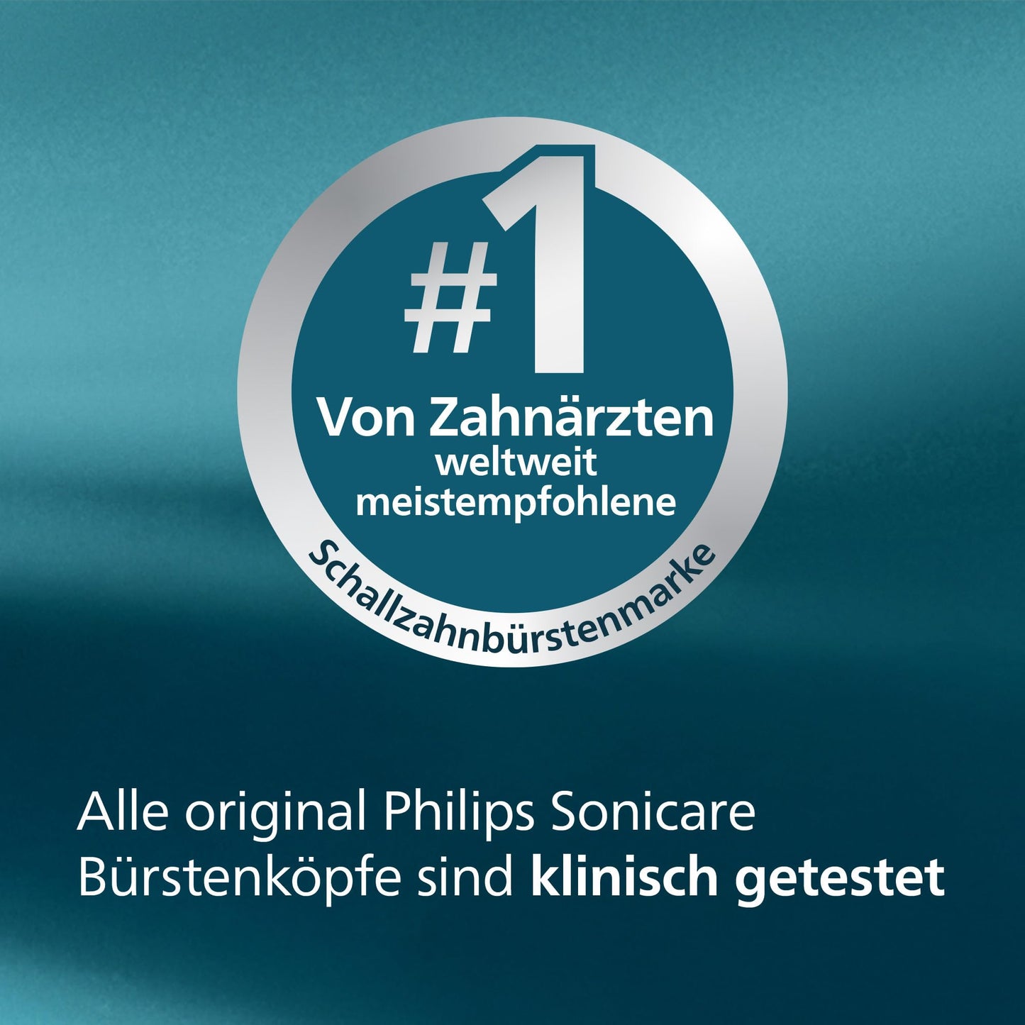 Philips Sonicare W2 Optimal White, Original Ersatzbürstenköpfe, Schwarz, 8er-Pack, HX6068/88