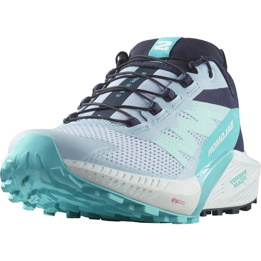 Salomon Damen Sense Ride 5 Weißes Cashmere, Vielseitige Wanderschuhe für Komfort, Ideal für Wandern und Trailrunning bei Outdoor-Abenteuern. 40