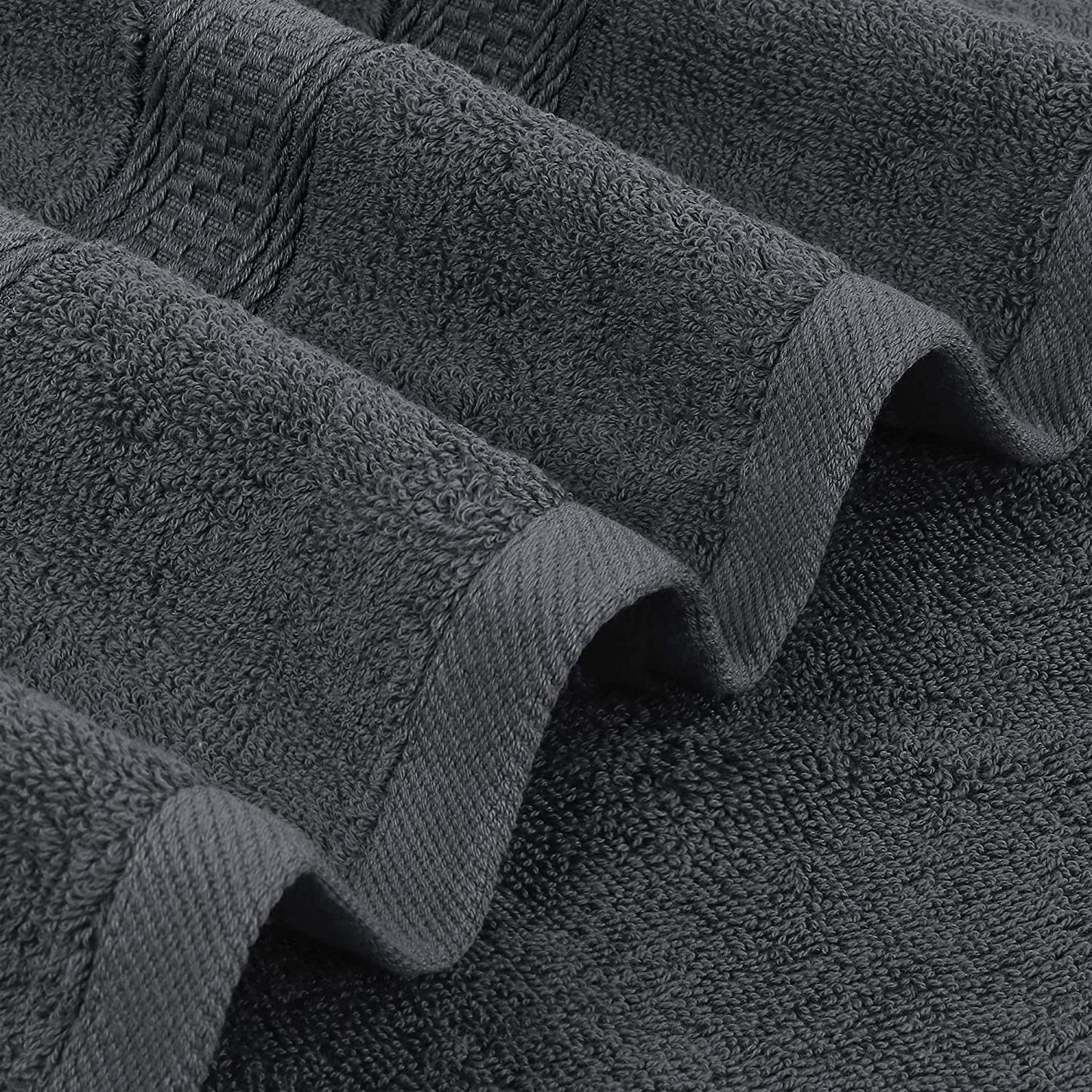 Utopia Towels - 4er-Pack Badetücher Set Premium 100% ringgesponnene Baumwolle 69 x 137 cm Handtücher, sehr saugfähig, weiches Gefühl Duschtücher (Grau)