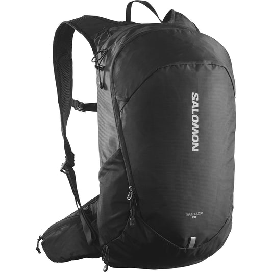 Salomon Trailblazer 20 Unisex-Wanderrucksack, Vielseitig, Einfach zu benutzen, Bequem und leicht, Schwarz
