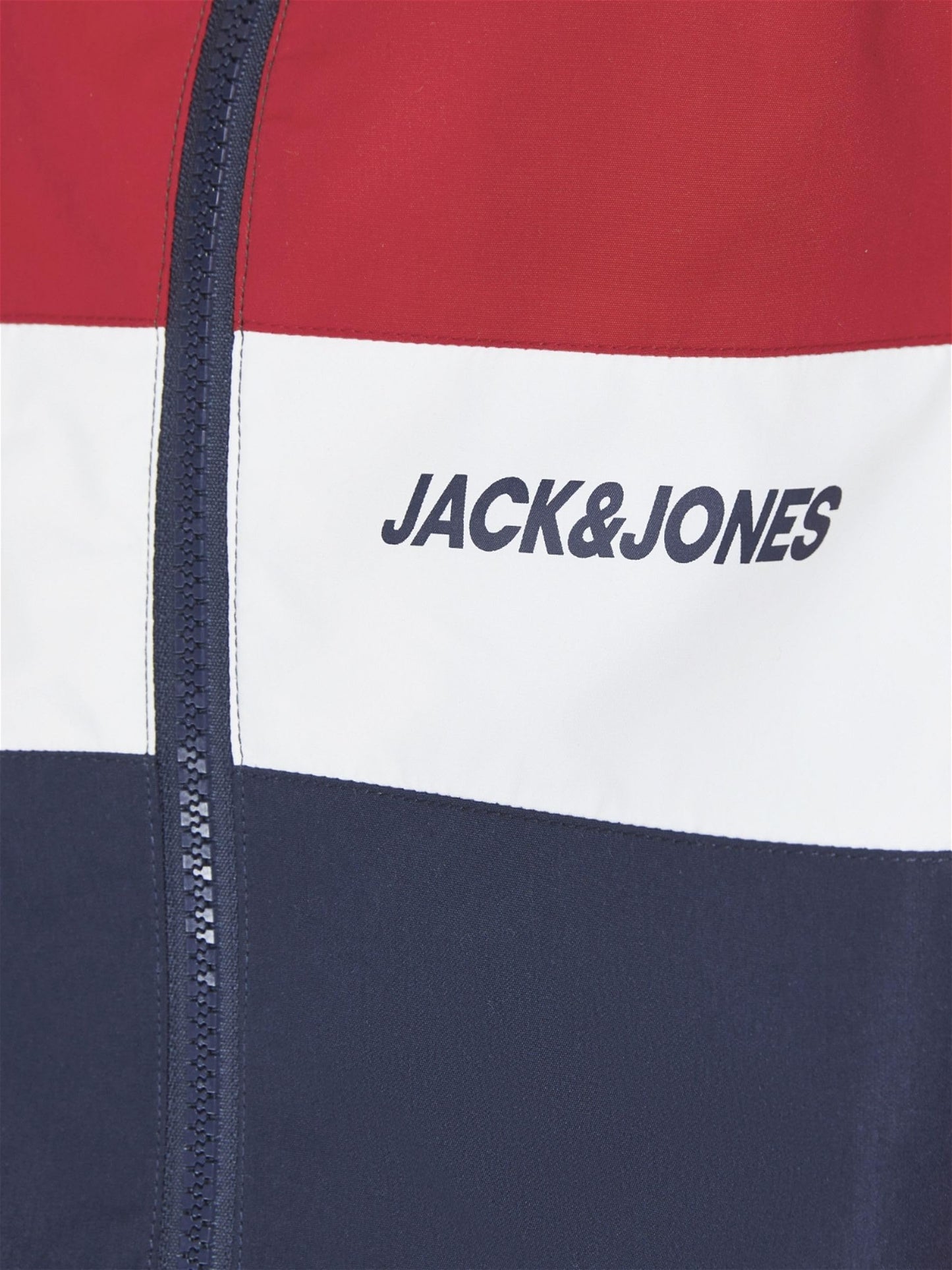 JACK & JONES JUNIOR Jungen JJERUSH Blocking Hood Bomber NOOS JNR Jacke, True Red/Detail:Blocking,152