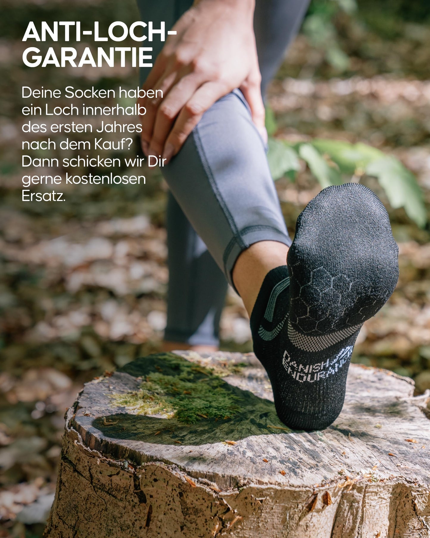 DANISH ENDURANCE Kurze Laufsocken, 3 & 5 Paar Sommer Sportsocken, Schweißableitend, Unisex, für Damen & Herren, Weiß, 39-42