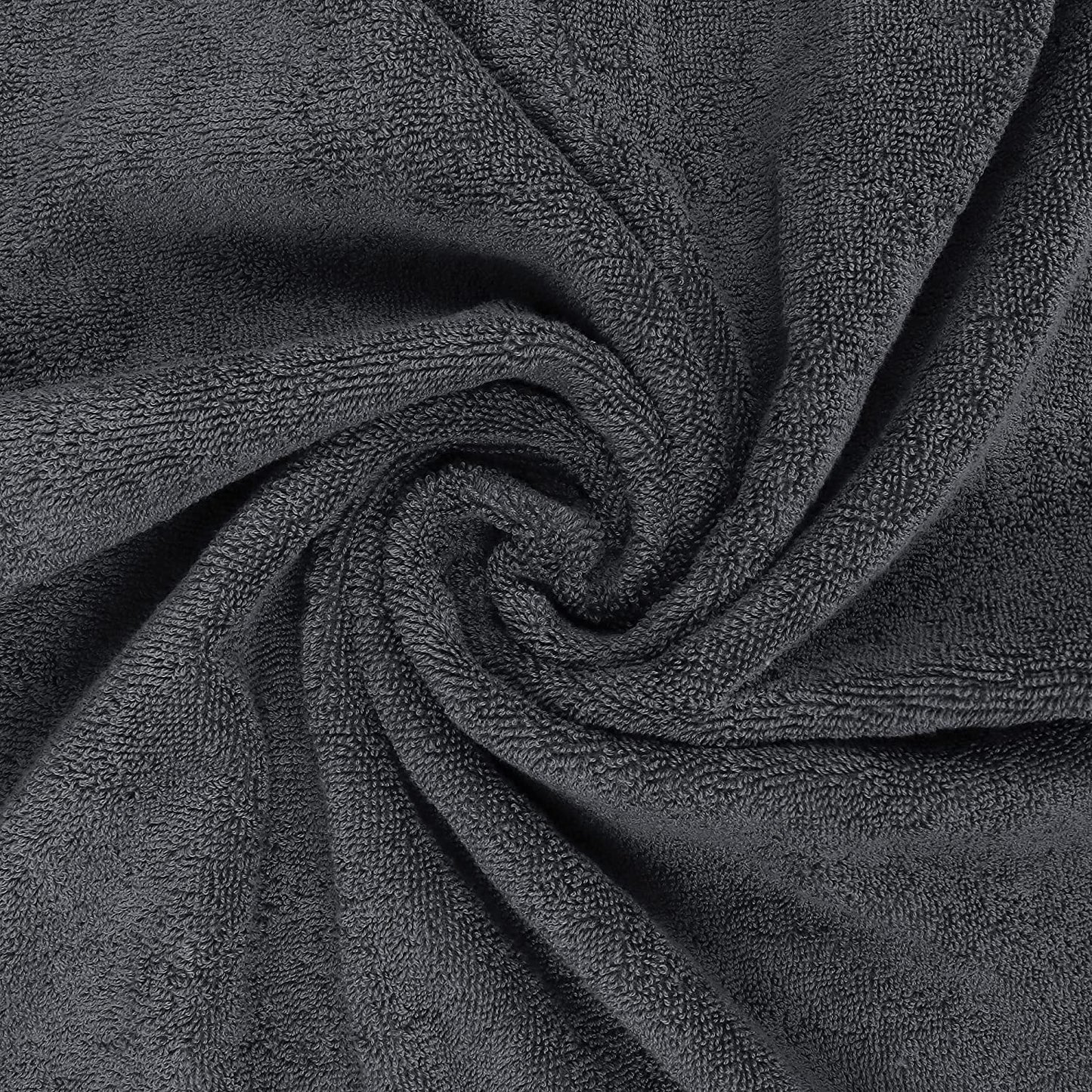 Utopia Towels - 4er-Pack Badetücher Set Premium 100% ringgesponnene Baumwolle 69 x 137 cm Handtücher, sehr saugfähig, weiches Gefühl Duschtücher (Grau)